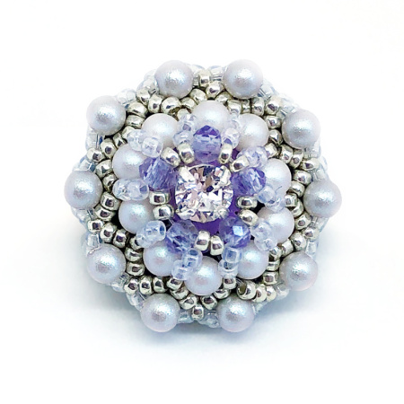 Брошь Ducharme Little Star Dove Grey Lilac