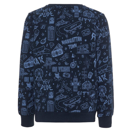 Толстовка для мальчика Темно-синий L